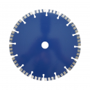 Disc diamantat turbo segmentat 230x22.23mm, segment 10mm pentru beton armat, piatra dura, pavele Breckner Germany