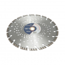 Disc diamantat turbo segmentat 300x30mm, segment 10mm pentru beton armat, pavele, boltari, piatra dura Breckner Germany