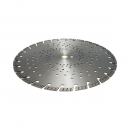Disc diamantat turbo segmentat 400x30mm, segment 10mm pentru beton armat, pavele, boltari, piatra dura Breckner Germany