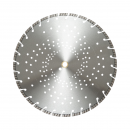 Disc diamantat turbo segmentat 450x30mm, segment 10mm pentru beton armat, pavele, boltari, piatra dura Breckner Germany
