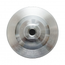 Disc diamantat turbo segmentat tip cupa 100mm, filet M14, grosier din aluminiu pentru slefuire granit Breckner Germany