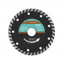 Disc diamantat turbo, Sthor, H7, 125 x 2.1 x 22.2 mm.