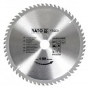 Disc fierastrau circular pentru lemn, 60 de dinti din carbura de wolfram, 250x30x2.2mm, Yato YT-6072