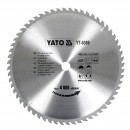 Disc fierastrau circular pentru lemn, Yato YT-6086, 60T, dimensiune 400x30x3.8mm, dinti din wolfram