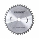 Disc fierastrau circular Raider RD-SB02, pentru lemn, 40 dinti, 230 mm