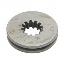 Disc inelar diamantat segmentat 400mm, 26 dinti, rola antrenare pentru masina de taiat beton Breckner Germany