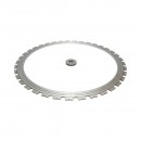 Disc inelar diamantat segmentat 600mm, 37 dinti, rola antrenare pentru masina de taiat beton Breckner Germany