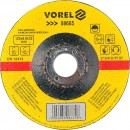 Disc pentru slefuit metal Vorel 08665, diametru 125mm, grosime 6.8 mm