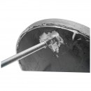 Disc pentru gratar cu margine din otel, 3 picioare si maner, 460 mm, cu stanta UTB