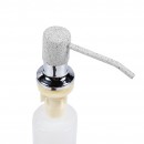 Dispenser incorporabil 270ml pompa 88mm gri/Cr