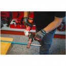 Dispozitiv cu banda smirghel cu 2 role pentru polizor unghiular