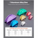 Dispozitiv indoit cu clichet tevi 6-22 mm, Unghi max îndoire 90°, 7 matrite colorate, indoire inainte si inapoi