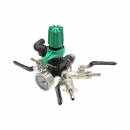 Distribuitor cu 3 cai pentru erbicidator, manometru cu glicerina 1000 PSI