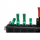 Distribuitor erbicidator cu 4 cai, manometru cu glicerina 25 bar