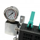 Distribuitor erbicidator cu 5 cai, filtru, supapa electrica si manometru cu glicerina 25 bar
