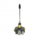 Distribuitor hidraulic cu 1 maneta debit 40L/min cu levier inclus  -15 /+80 Breckner Germany