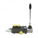 Distribuitor hidraulic cu 1 maneta debit 80L/min cu levier -15 /+80 Breckner Germany
