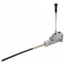 Distribuitor hidraulic cu 1 maneta, lungime cablu 2m presiune 250 bar debit 80L/min Breckner Germany