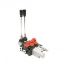 Distribuitor hidraulic cu 2 manete 1 flotant 40L/min