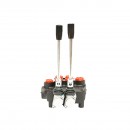 Distribuitor hidraulic cu 2 manete 1 flotant 80L/min Breckner Germany