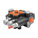 Distribuitor hidraulic cu 2 manete, lungime cablu 2.5m presiune 250 bar debit 80L/min Breckner Germany