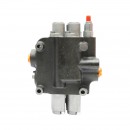 Distribuitor hidraulic cu 2 manete, racord instalatie M22x1.5 debit 80L/min Tractor Forestier Breckner Germany