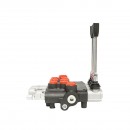 Distribuitor hidraulic cu 3 manete 2 flotante 80L/min.