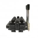 Distribuitor hidraulic cu 5 cai cu manete