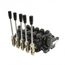 Distribuitor hidraulic cu 5 cai cu manete