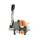 Distribuitor hidraulic cu 6 manete incluse debit 80L/min, 15 /+80 Breckner Germany