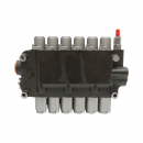Distribuitor hidraulic cu 6 manete incluse debit 80L/min, 15 /+80 Breckner Germany