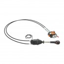 Distribuitor hidraulic cu joystick, lungime cablu 2m presiune 250 bar debit 40L/min Breckner Germany