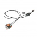 Distribuitor hidraulic cu joystick, lungime cablu 2m presiune 250 bar debit 40L/min Breckner Germany