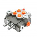 Distribuitor hidraulic cu joystick, lungime cablu 2m presiune 250 bar debit 40L/min Breckner Germany