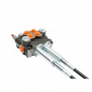 Distribuitor hidraulic cu joystick, lungime cablu 2m presiune 250 bar debit 40L/min Breckner Germany