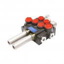 Distribuitor hidraulic P40 pentru cablu joystick cu 2 circuite Breckner Germany