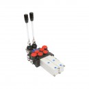 Distribuitor hidraulic P40 pneumatic cu 2 cai Breckner Germany