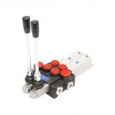 Distribuitor hidraulic P40 pneumatic cu 2 cai Breckner Germany