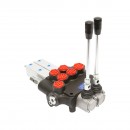 Distribuitor hidraulic P80 pneumatic cu 2 cai Breckner Germany