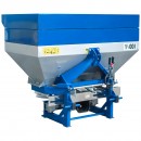 Distribuitor ingrasaminte cu 2 discuri, capacitate buncar 1400L