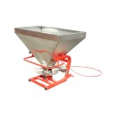 Distribuitor ingrasaminte din inox FLS400 cu cardan inclus si buncar de 400 Kg