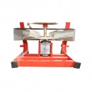 Distribuitor ingrasaminte din inox FLS400 cu cardan inclus si buncar de 400 Kg
