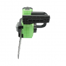 Drujba electrica profesionala cu 2 acumulatori 20V, 4Ah Li-ion, motor brushless, display digital LED, lama 12 inch (300mm) Breckner Germany