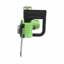 Drujba electrica profesionala cu 2 acumulatori 20V, 4Ah Li-ion, motor brushless, display digital LED, lama 12 inch (300mm) Breckner Germany