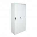 Dulap metalic cu 2 usi culisante securizate si 4 polite 1900x900x400mm