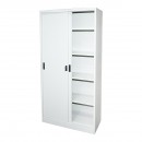 Dulap metalic cu 2 usi culisante securizate si 4 polite 1900x900x400mm