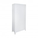 Dulap metalic cu 2 usi de sticla si 2 usi pline securizate 1900x900x400mm