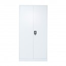 Dulap metalic fiset 1800x900x400mm cu 2 usi securizate, 4 polite, gri Breckner Germany