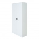 Dulap metalic fiset 1800x900x400mm cu 2 usi securizate, 4 polite, gri Breckner Germany