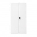 Dulap metalic fiset 1800x900x400mm cu 2 usi securizate, 4 polite, gri Breckner Germany